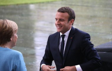 Angela Merkel, Emmanuel Macron G20 Zirvesi