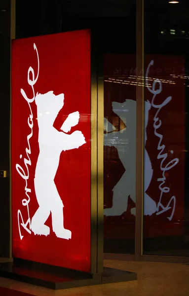 Logo niedźwiedzia Berlinale — Zdjęcie stockowe