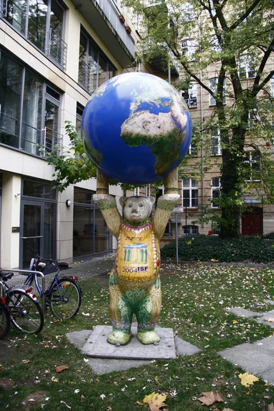 Buddy Baer szobor Globe — Stock Fotó