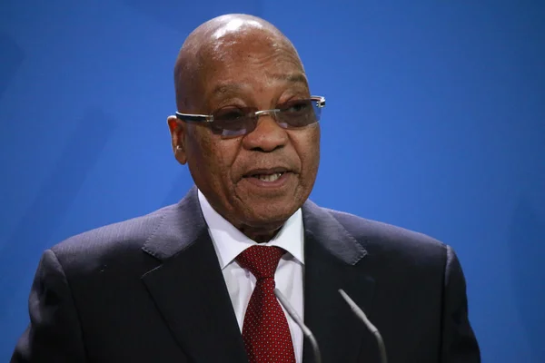 Prezydent RPA Jacob Zuma — Zdjęcie stockowe