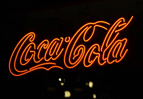 Logo van het merk Coca Cola"" — Stockfoto