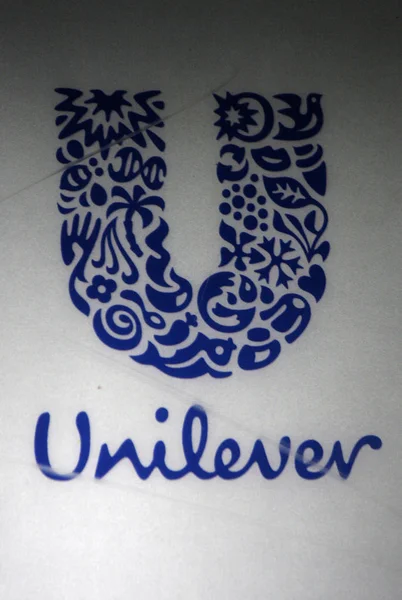 Sign logo  "Unilever" — Stock Photo, Image