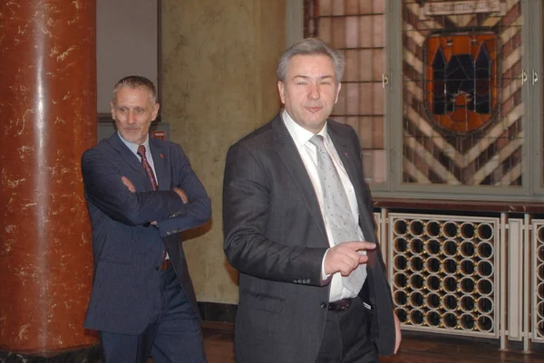 Joern Kubicki και Klaus Wowereit — Φωτογραφία Αρχείου