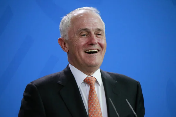 Премьер-министр Австралии Малкольм Тернбулл — стоковое фото