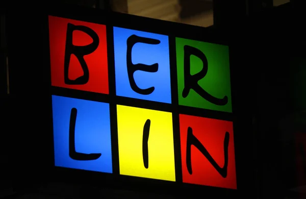 Logo der Marke "berlin" — Stockfoto