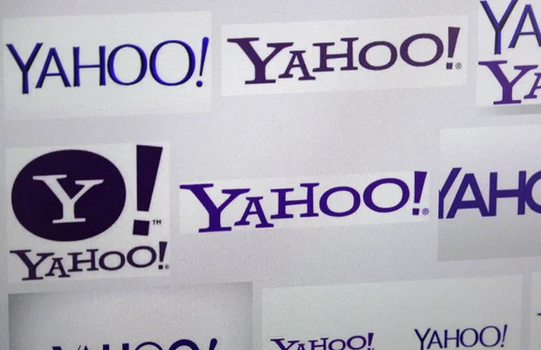 Sign logo "Yahoo" — Stock Photo, Image