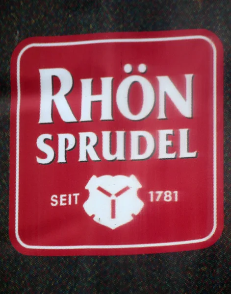 Logo van het merk "Rhoen Sprudel" — Stockfoto