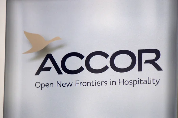 Logo marka "Accor Hotels" — Stok fotoğraf