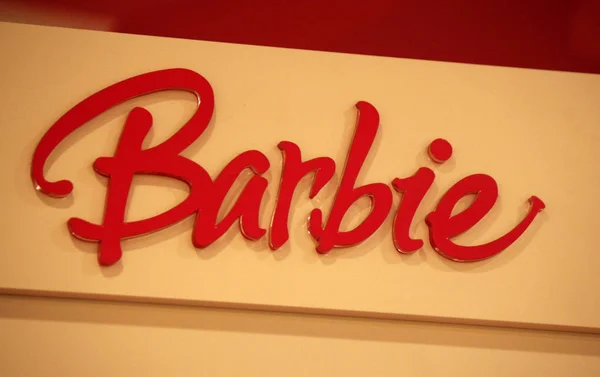 Logo van het merk "Barbie" — Stockfoto