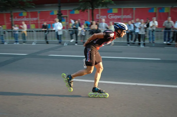 Inline Skaters at Marathon — Stock Photo, Image