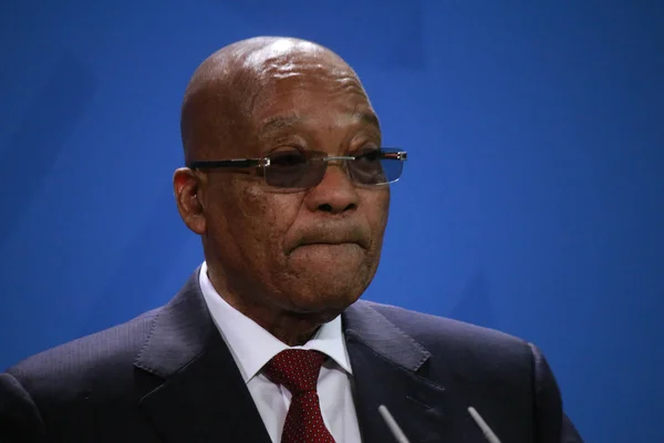 Presidente sudafricano Jacob Zuma — Foto de Stock