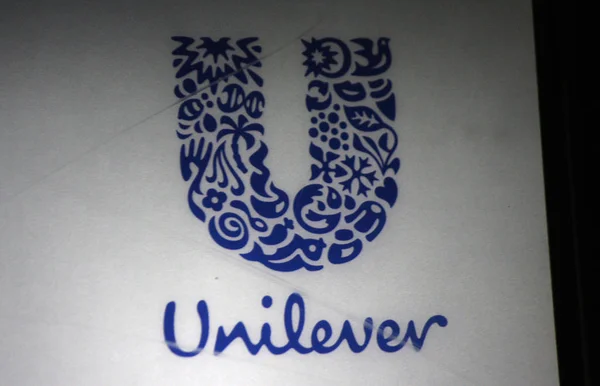 Přihlaste logo "Unilever" — Stock fotografie
