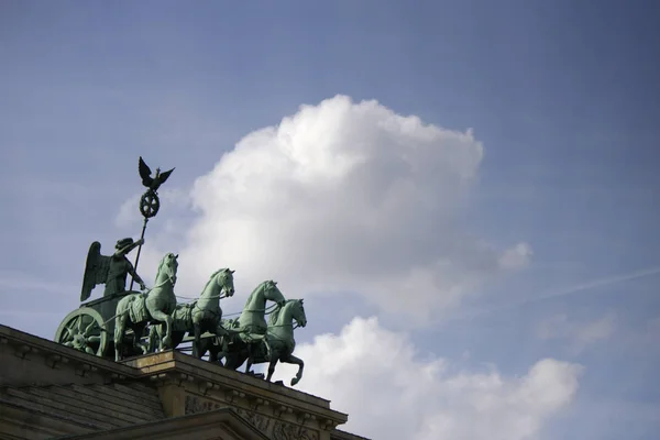 Quadriga de la Puerta de Brandenburgo — Foto de Stock