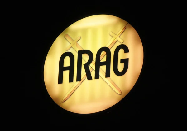 Логотип бренда "Arag " — стоковое фото