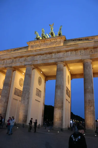 Puerta de Brandenburgo Berlín — Foto de Stock