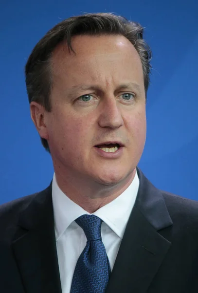 Premierminister david cameron — Stockfoto