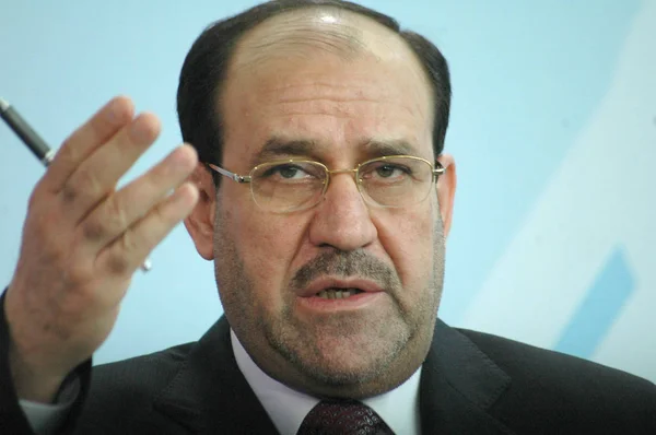 Irackich Premier Nuri Al-Maliki — Zdjęcie stockowe