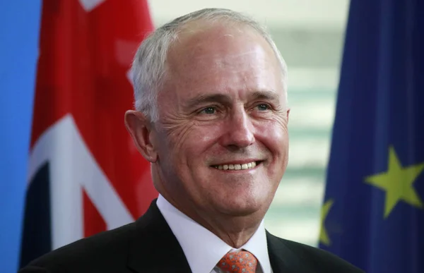 Avustralya Başbakanı Malcolm Turnbull — Stok fotoğraf