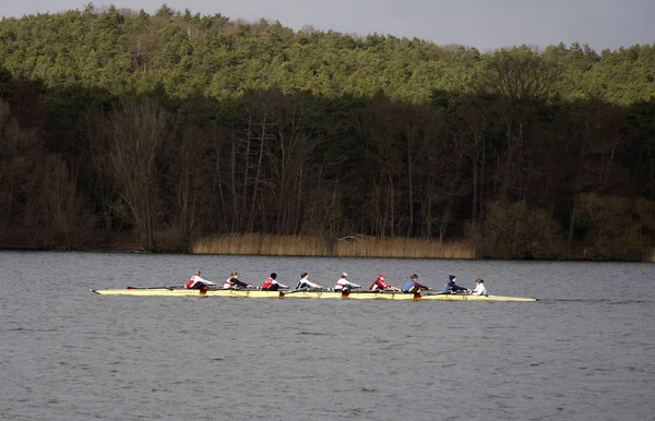 Remar en el Langer See — Foto de Stock