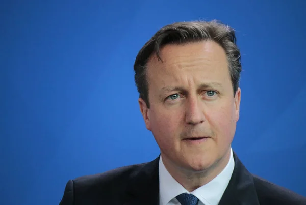 Premierminister david cameron — Stockfoto