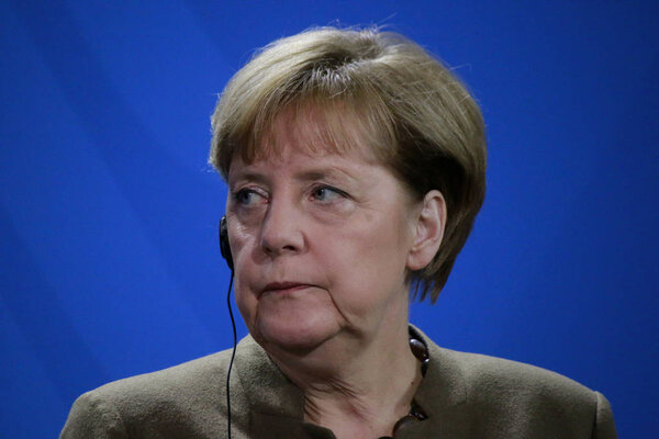 Angela Merkel - Meeting of the Federal Chancellor