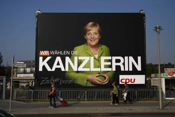 Angela Merkel (CDU) — Stok Foto