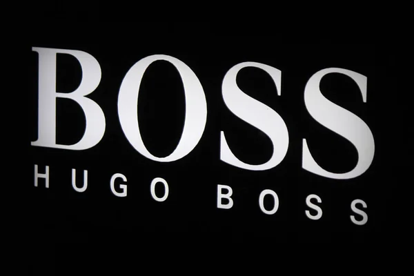 Logo marki "Hugo Boss" — Zdjęcie stockowe