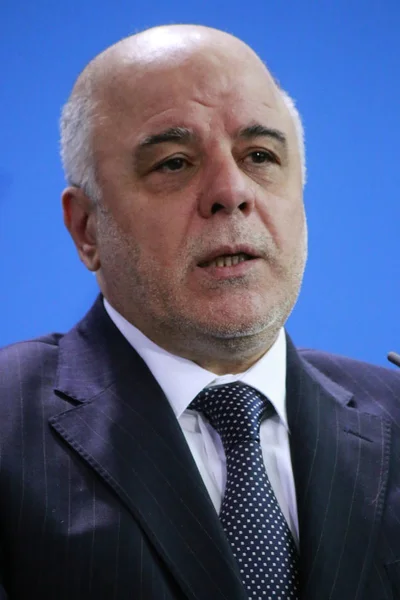 Irakischer Premierminister Haider al arabi — Stockfoto