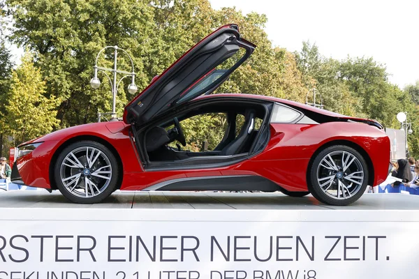 BMW i8 deportivo eléctrico — Foto de Stock