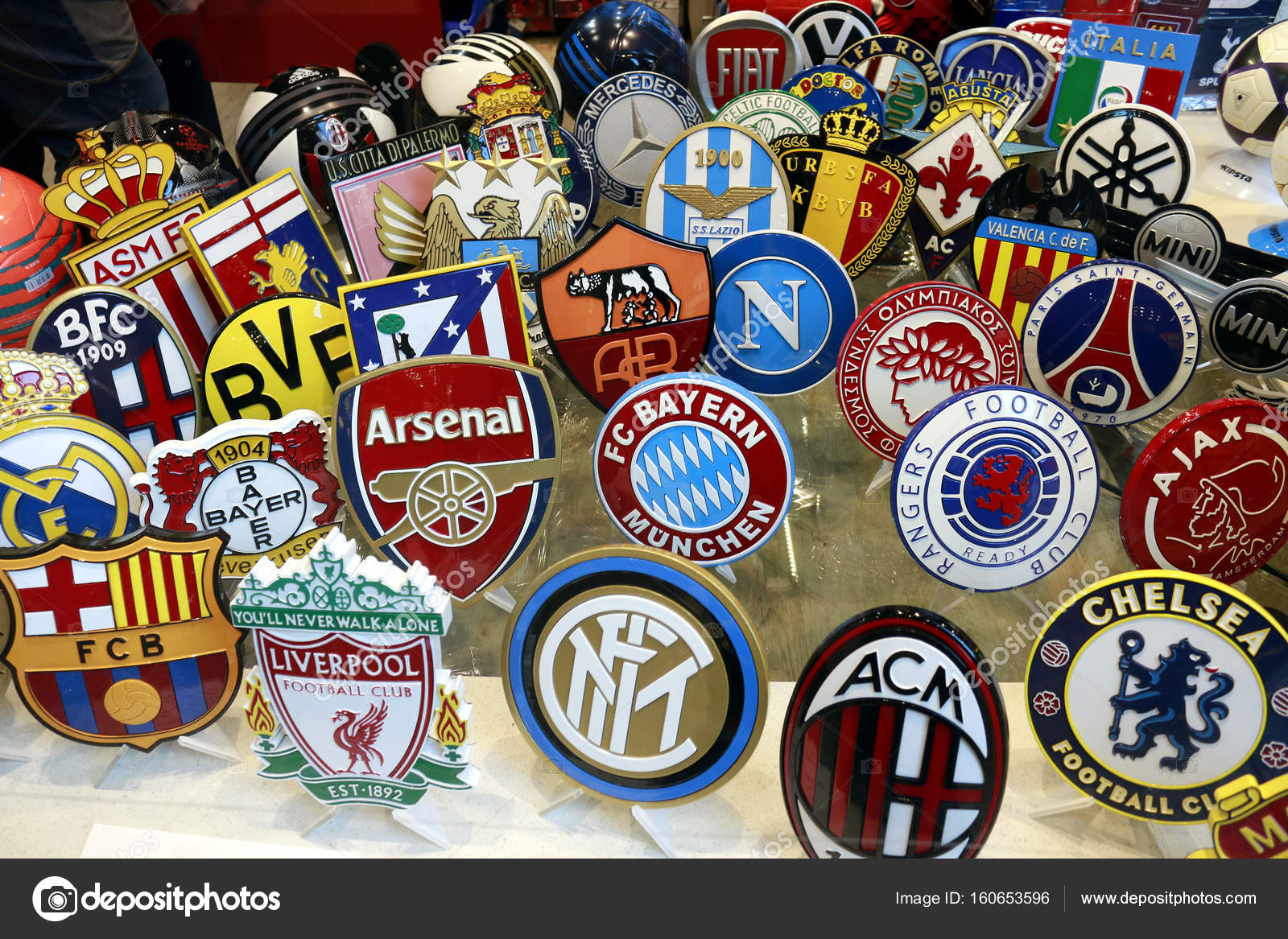 Famous Football Club Logos