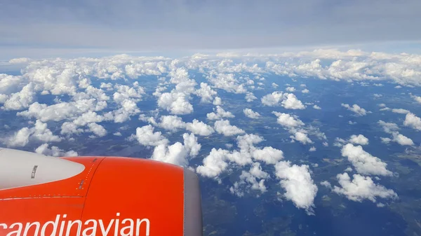 Scandinavian Airlines jele — Stock Fotó