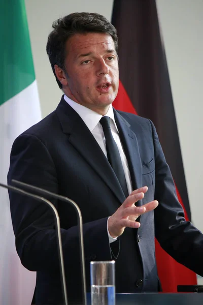 Italiaanse premier Matteo Renzi — Stockfoto