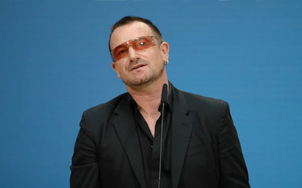 Cantora Bono da Banda "U2 " — Fotografia de Stock