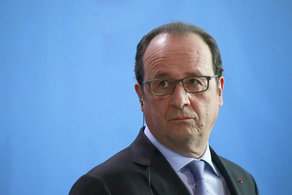 Franse President François Hollande — Stockfoto