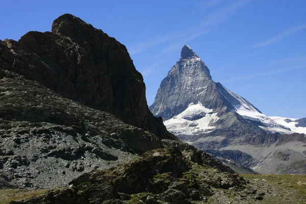 Hermosa montaña Matterhorn — Foto de Stock