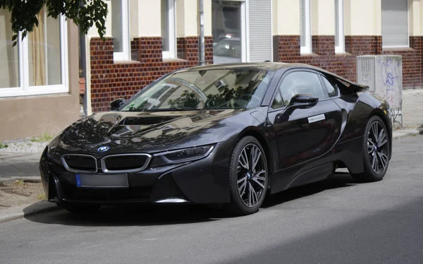 BMW i8 coche deportivo — Foto de Stock