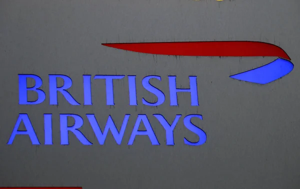 Logotypen för varumärket ”British Airways" — Stockfoto