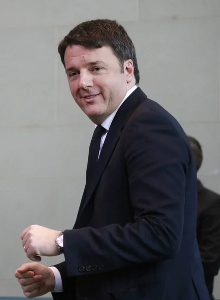 Italiaanse premier Matteo Renzi — Stockfoto