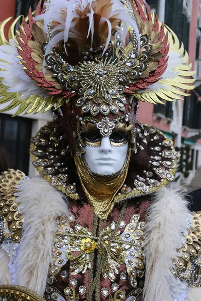 Впечатления от Венецианского карнавала . — стоковое фото