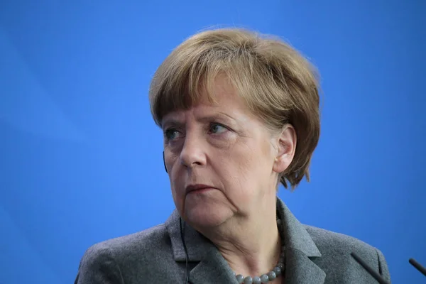 Канцлер Німеччини Ангела Меркель — стокове фото
