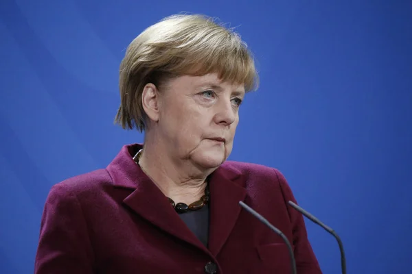 앙겔라 메르켈 총리는 독일 Chancelor — 스톡 사진