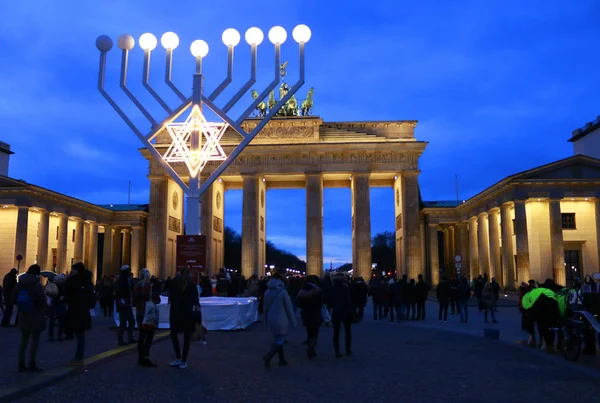 ベルリンの「チャヌッカ」のシンボル — ストック写真
