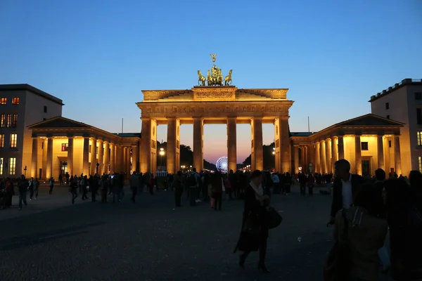 Puerta de Brandeburgo en Berlín — Foto de Stock