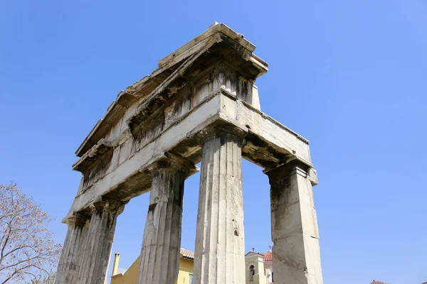 Antique building at Roman Agora — Stock Photo, Image