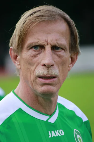Německý fotbalový trenér Christoph Daum — Stock fotografie