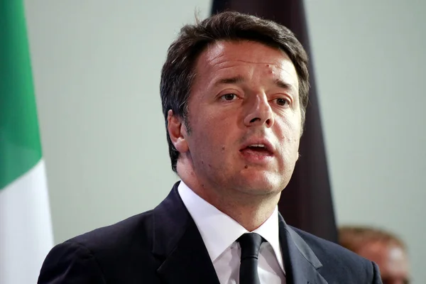 Italiaanse premier Matteo Renzi — Stockfoto