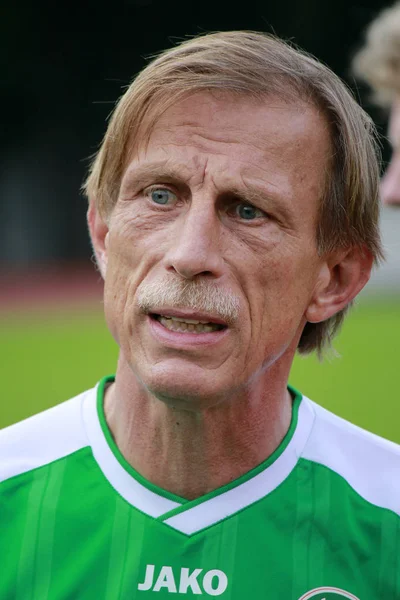 Tysk fotbolllagledare Christoph Daum — Stockfoto