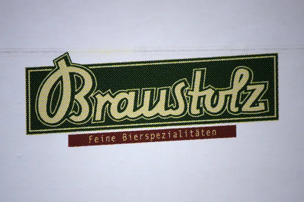 Logo van het merk "Braustolz" — Stockfoto