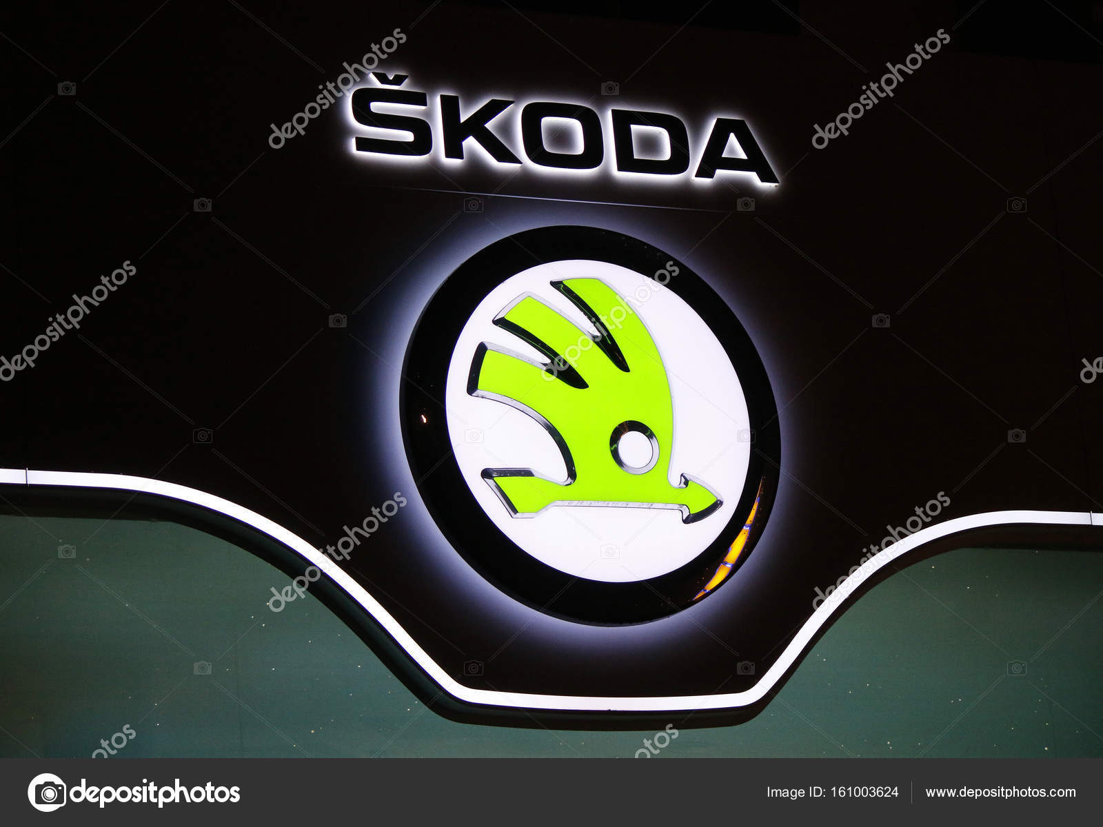 Логотип Бренда "Skoda " – Стоковое Редакционное Фото © 360ber.