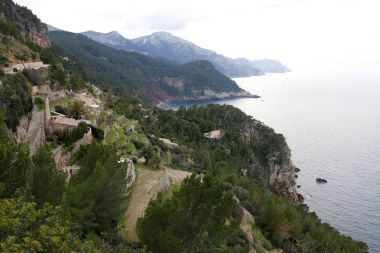 Kuzey Mallorca görünümünde Seaside.